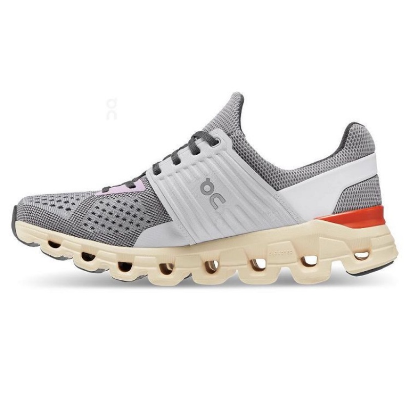 Grey / Beige On Cloud Cloudswift Women's Running Shoes | On_IN8954
