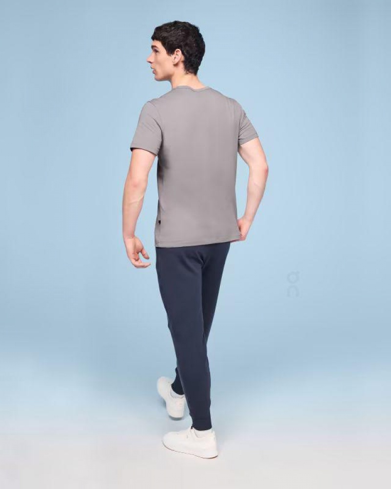 Grey / Brown On Cloud Graphic-T Men's T Shirts | On_IN8725