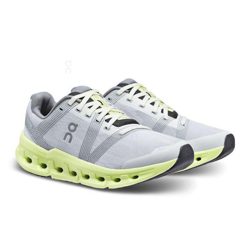 Grey / Green On Cloud Cloudgo Wide Women's Running Shoes | On_IN8213