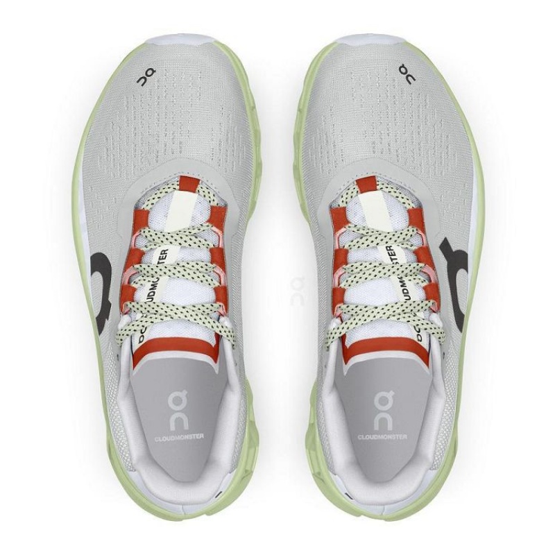 Grey / Green On Cloud Cloudmonster Women's Running Shoes | On_IN8028