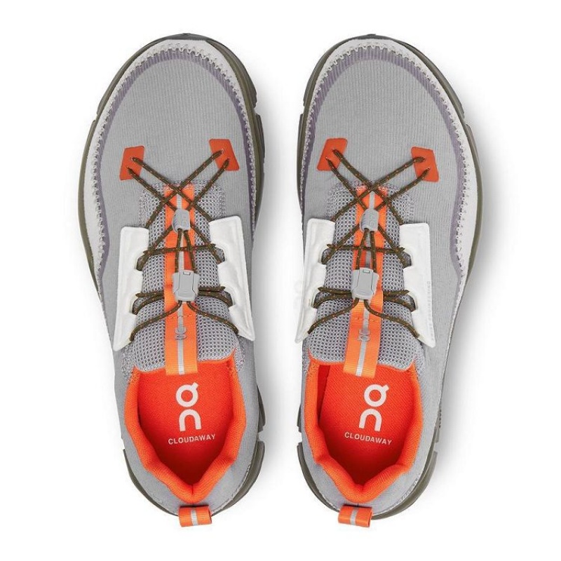 Grey / Olive On Cloud Cloudaway Men's Sneakers | On_IN8244