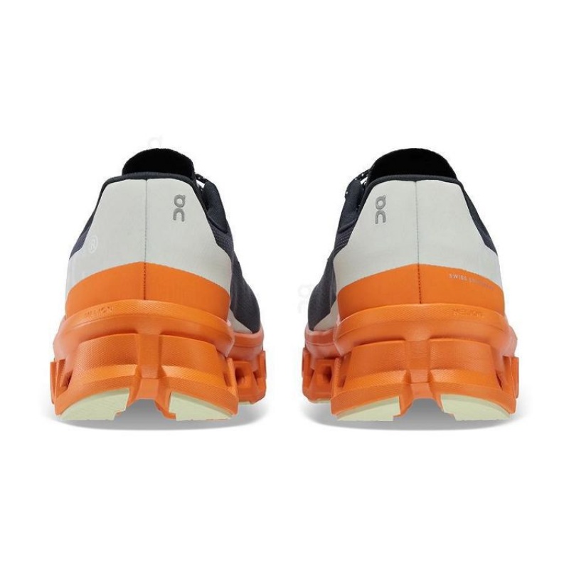 Grey / Orange On Cloud Cloudmonster Men's Running Shoes | On_IN8581