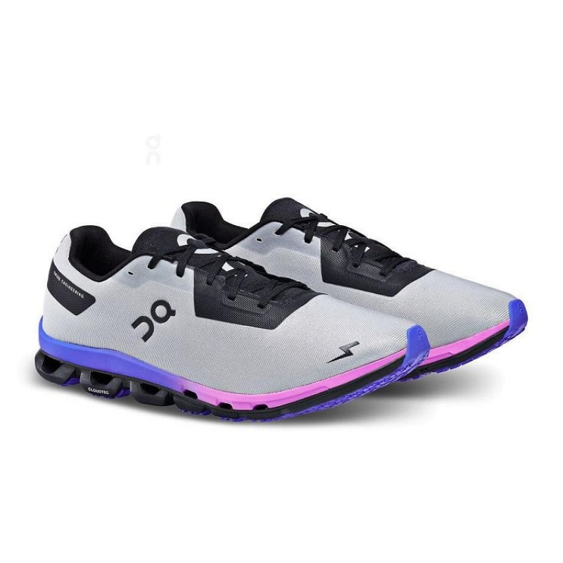 Grey / Purple On Cloud Cloudflash Sensa Men's Running Shoes | On_IN9106