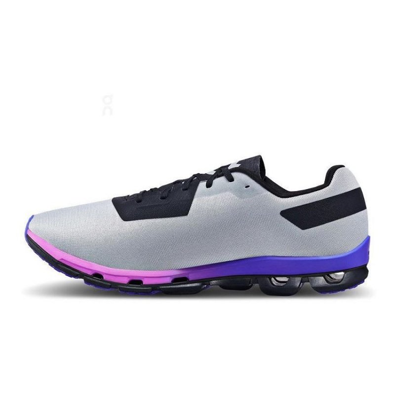 Grey / Purple On Cloud Cloudflash Sensa Men's Running Shoes | On_IN9106