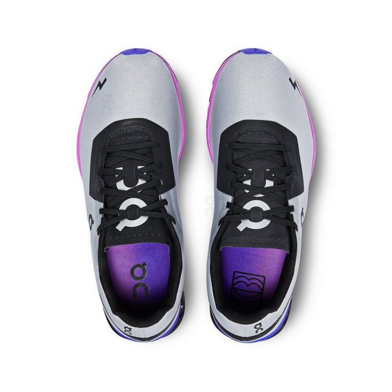 Grey / Purple On Cloud Cloudflash Sensa Men's Running Shoes | On_IN9106