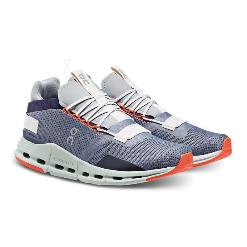 Grey / Purple On Cloud Cloudnova Men's Sneakers | On_IN8150