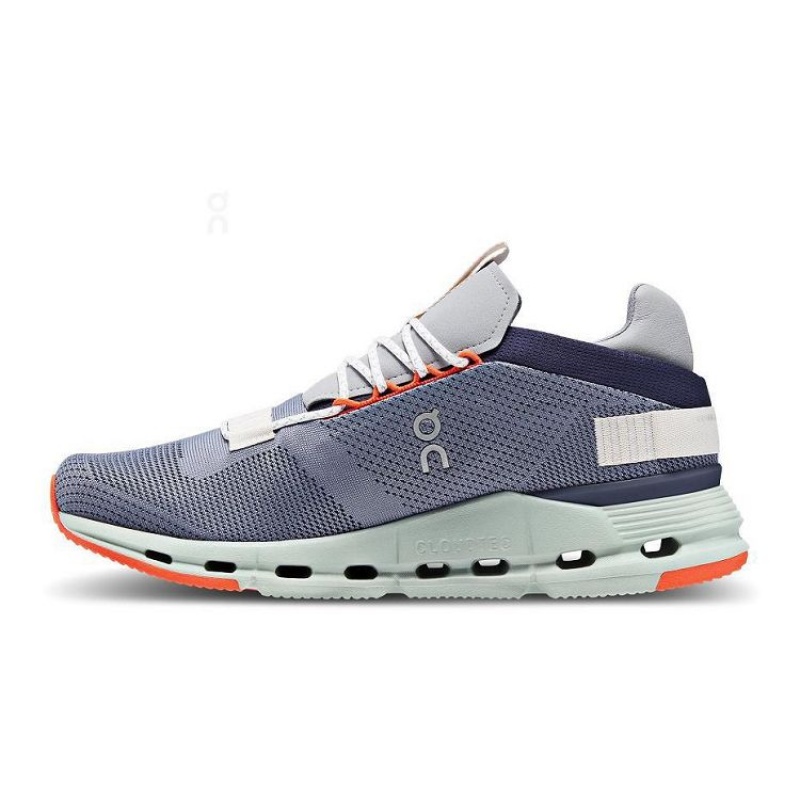 Grey / Purple On Cloud Cloudnova Men's Sneakers | On_IN8150