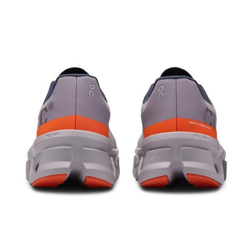 Grey / Red On Cloud Cloudmonster Men's Running Shoes | On_IN8474