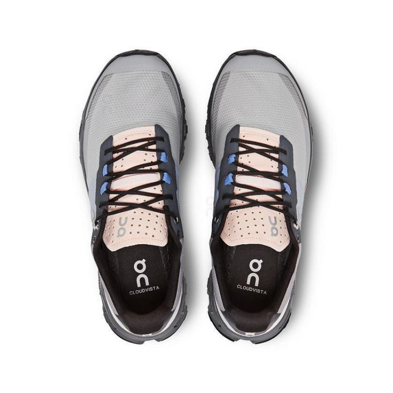 Grey / Rose On Cloud Cloudvista Women's Hiking Shoes | On_IN8982