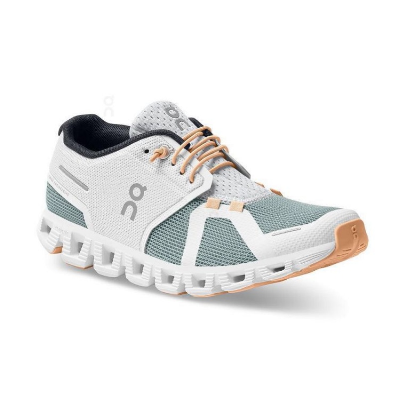 Grey / Turquoise On Cloud Cloud 5 Push Women's Sneakers | On_IN8693