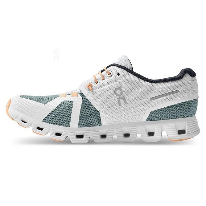 Grey / Turquoise On Cloud Cloud 5 Push Women's Sneakers | On_IN8693