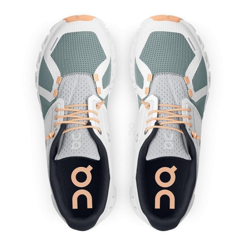 Grey / Turquoise On Cloud Cloud 5 Push Women's Sneakers | On_IN8693