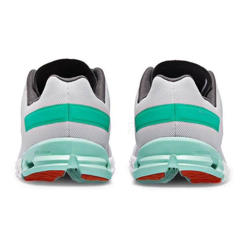 Grey / Turquoise On Cloud Cloudflow Men's Running Shoes | On_IN9095