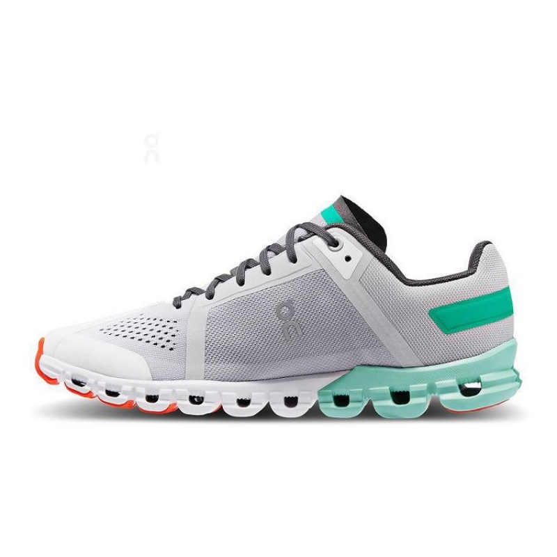 Grey / Turquoise On Cloud Cloudflow Women's Running Shoes | On_IN8560