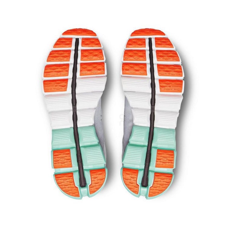 Grey / Turquoise On Cloud Cloudflow Women's Running Shoes | On_IN8560