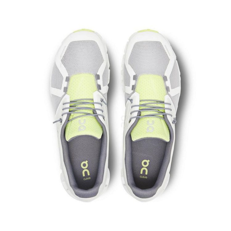 Grey / Yellow On Cloud Cloud 5 Push Men's Sneakers | On_IN8773