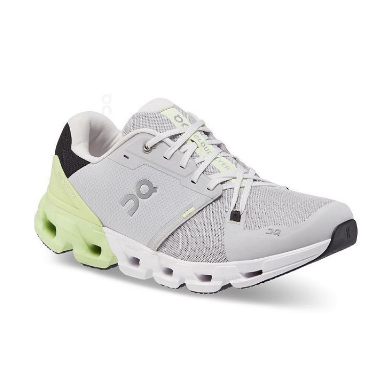 Grey / Yellow On Cloud Cloudflyer 4 Men's Running Shoes | On_IN8995