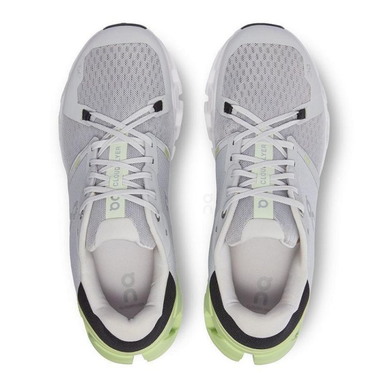 Grey / Yellow On Cloud Cloudflyer 4 Men's Running Shoes | On_IN8995