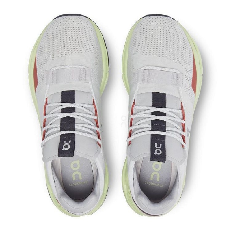 Grey / Yellow On Cloud Cloudnova Men's Sneakers | On_IN9109
