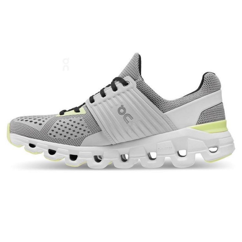 Grey / Yellow On Cloud Cloudswift Women's Running Shoes | On_IN8011