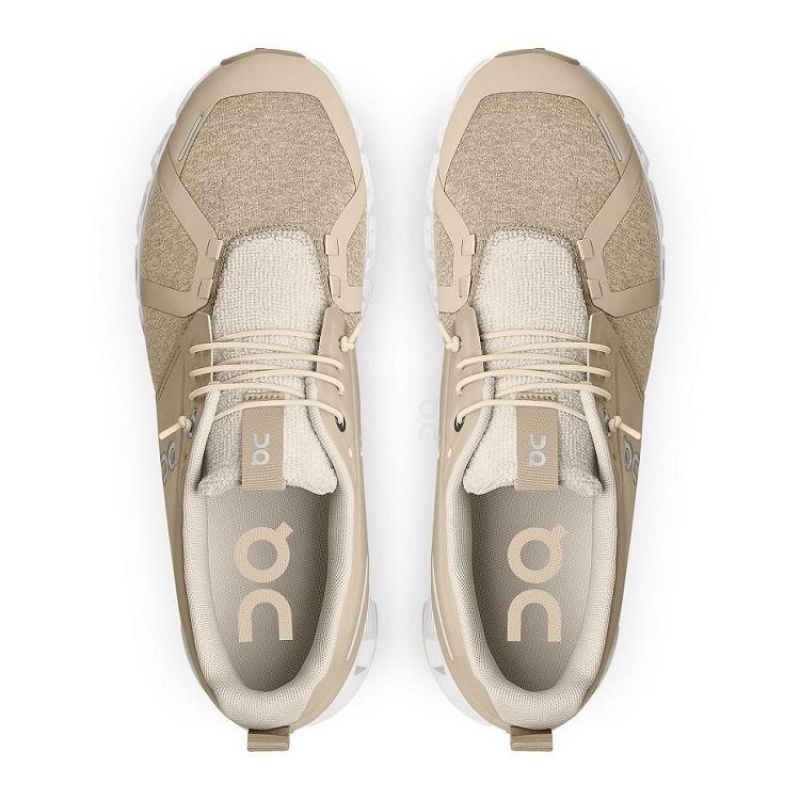 Khaki On Cloud Cloud 5 Terry Men's Sneakers | On_IN8949