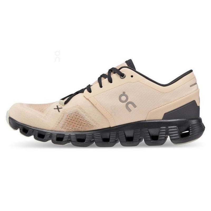 Khaki On Cloud Cloud X 3 Women's Running Shoes | On_IN8909