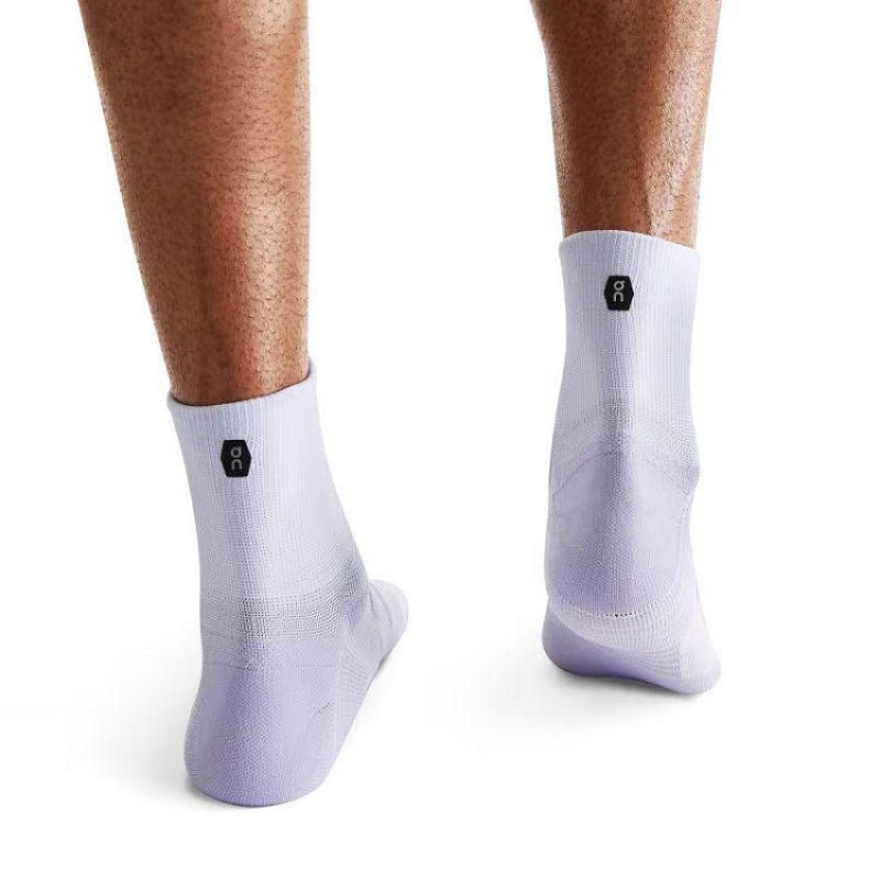 Light Purple On Cloud Performance Mid Men's Socks | On_IN8147