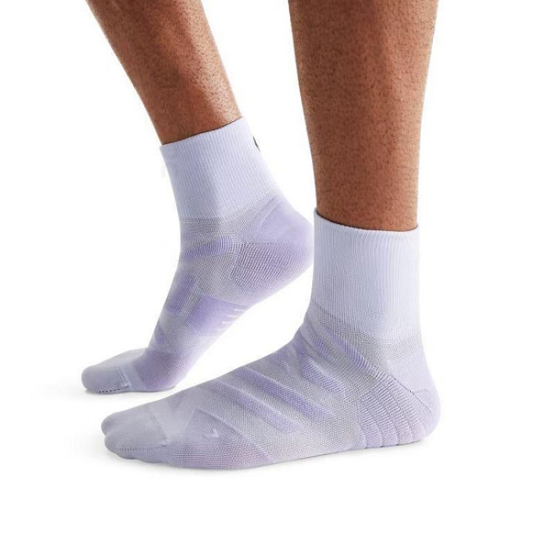 Light Purple On Cloud Performance Mid Men\'s Socks | On_IN8147