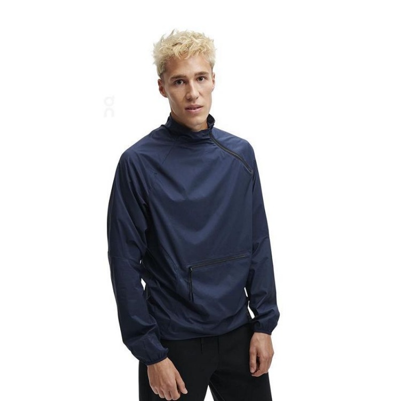 Navy On Cloud Active Men\'s Jackets | On_IN8006