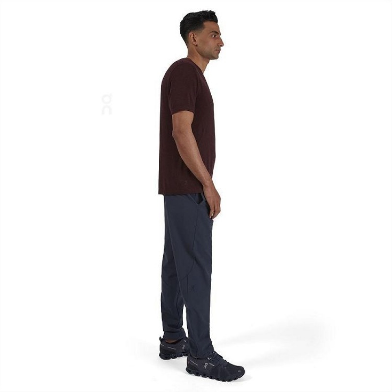 Navy On Cloud Active Men's Pants | On_IN8870