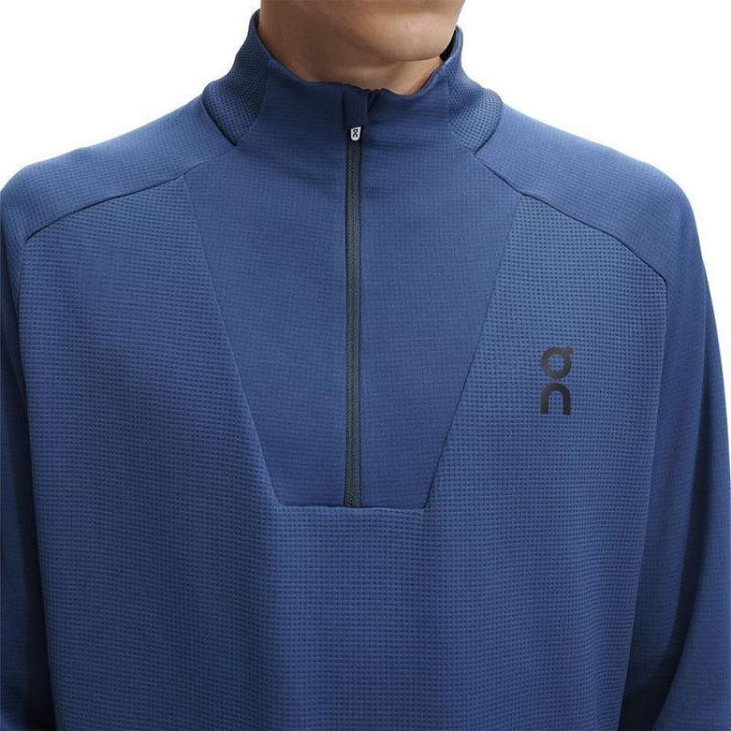 Navy On Cloud Climate Men's T Shirts | On_IN8924