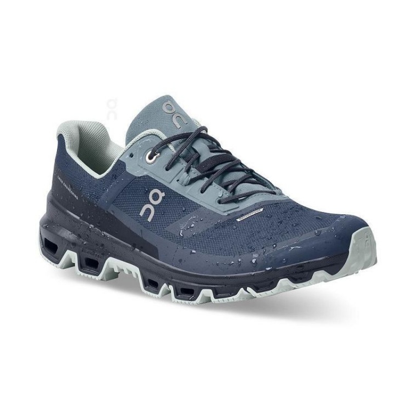 Navy On Cloud Cloudventure Waterproof Men's Hiking Shoes | On_IN8876