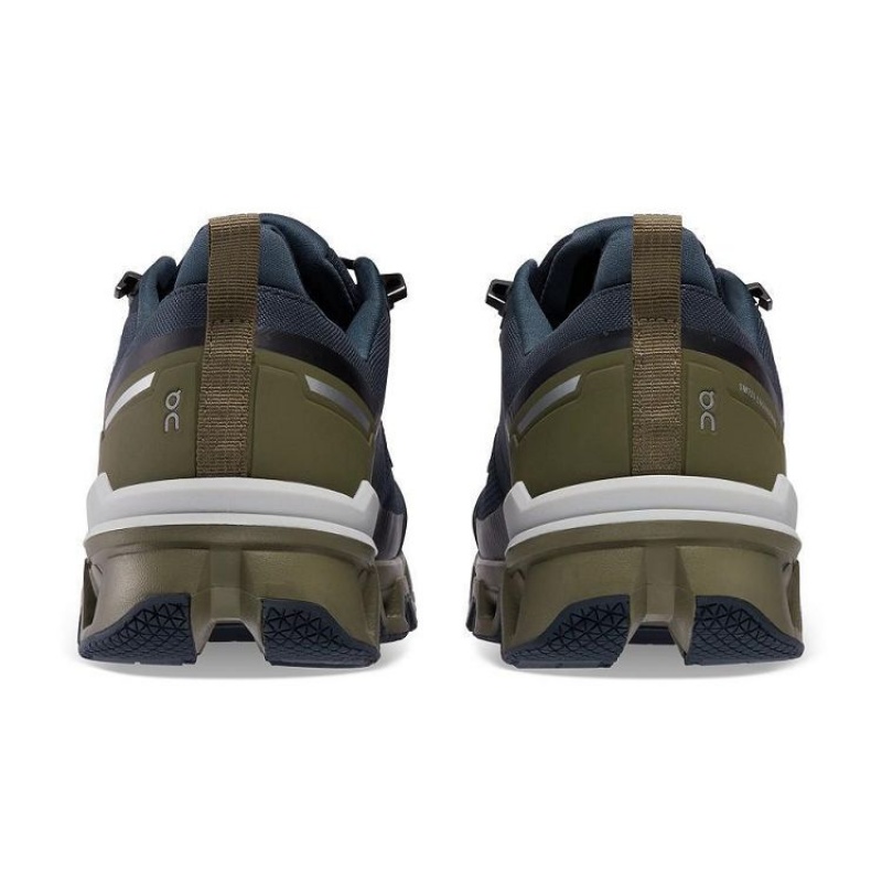 Navy On Cloud Cloudwander Waterproof Men's Hiking Shoes | On_IN8543