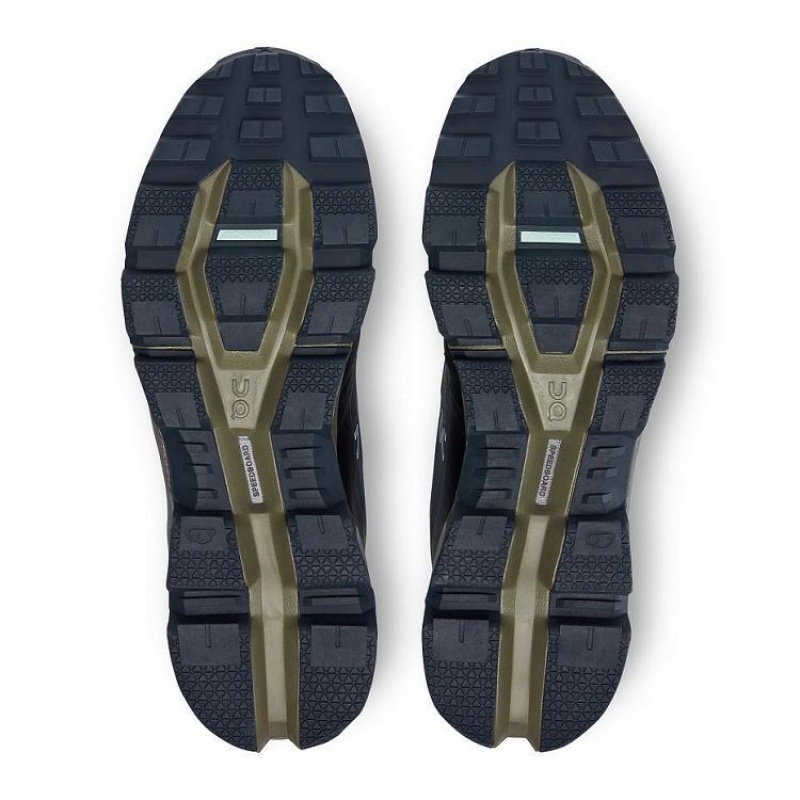 Navy On Cloud Cloudwander Waterproof Men's Hiking Shoes | On_IN8543