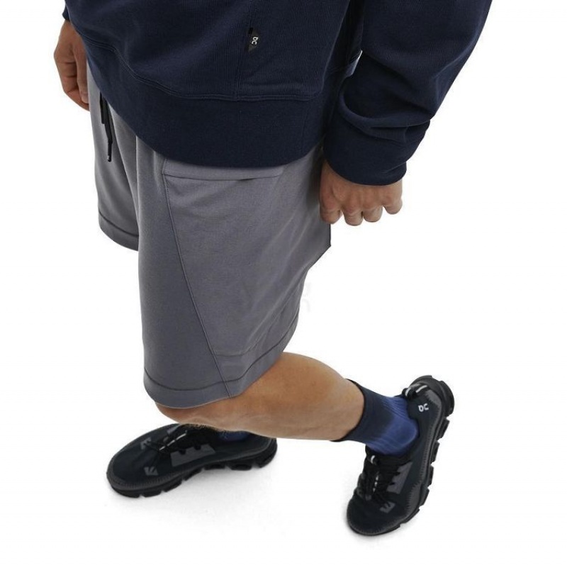 Navy On Cloud Crew Neck Men's Sweatshirts | On_IN8660