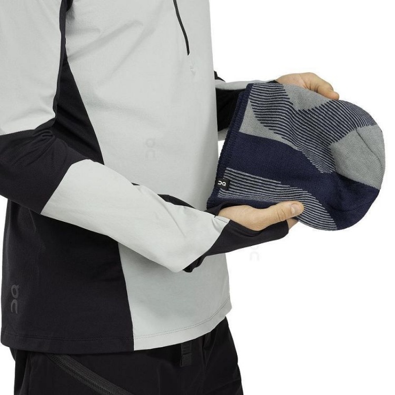 Navy On Cloud Explorer Merino Men's Beanie | On_IN8161