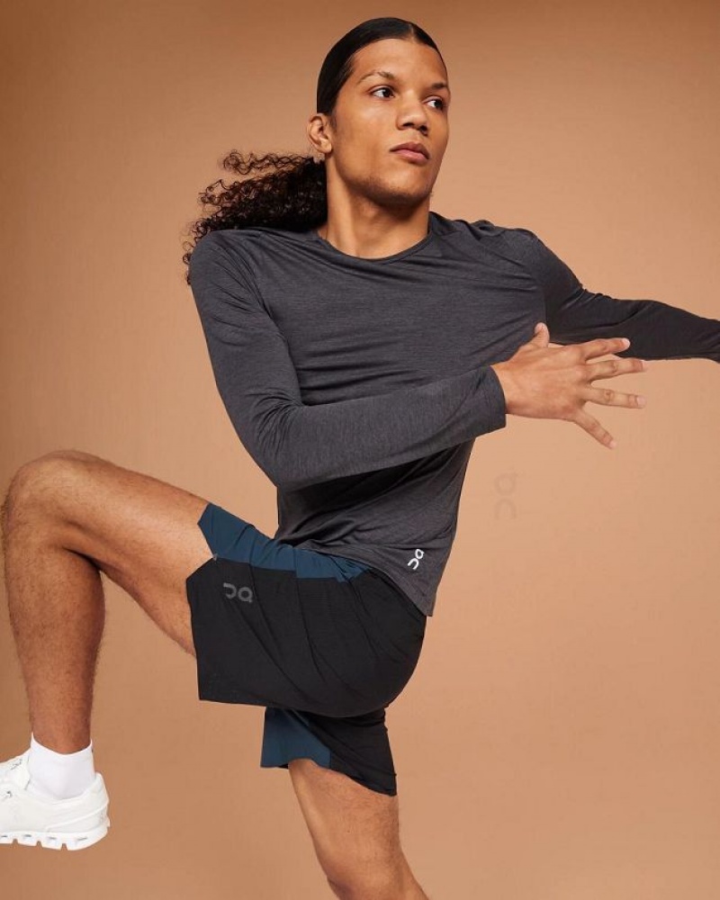 Navy On Cloud Lightweight Men's Shorts | On_IN8404