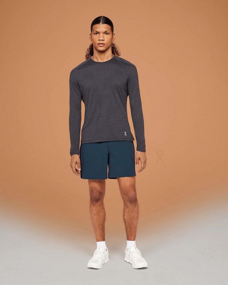 Navy On Cloud Lightweight Men's Shorts | On_IN8404