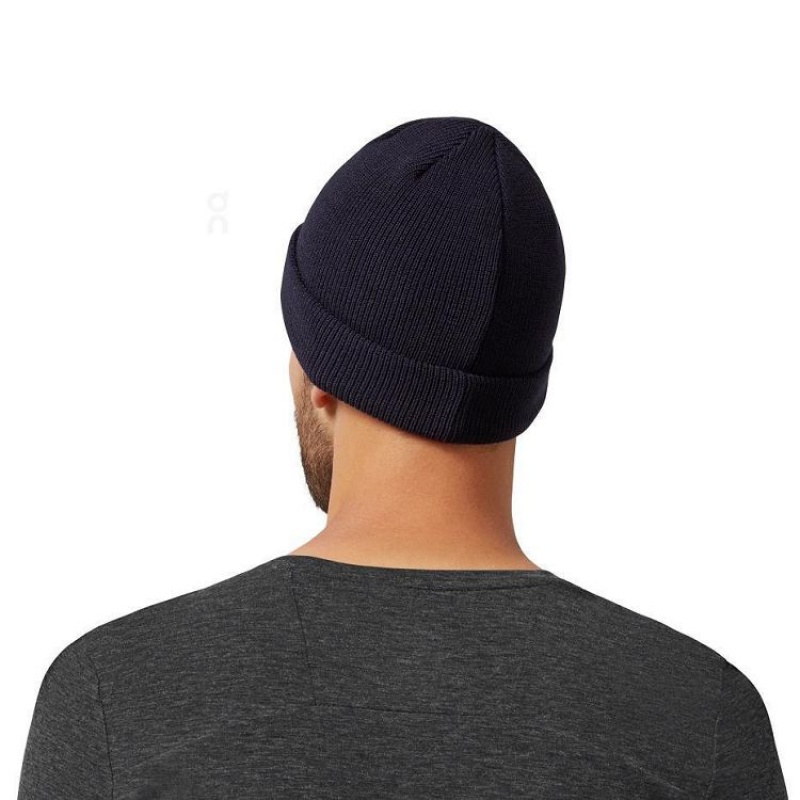 Navy On Cloud Merino Women's Beanie | On_IN8226