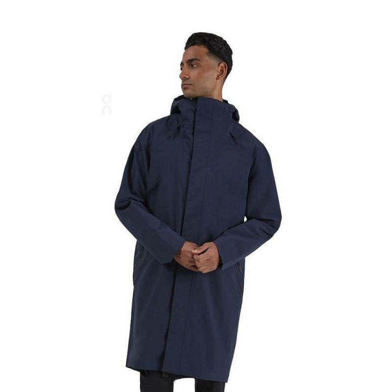 Navy On Cloud Parka Men\'s Jackets | On_IN9074