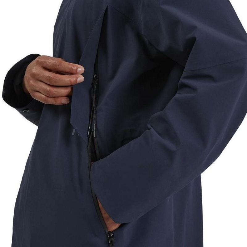 Navy On Cloud Parka Women's Jackets | On_IN8447