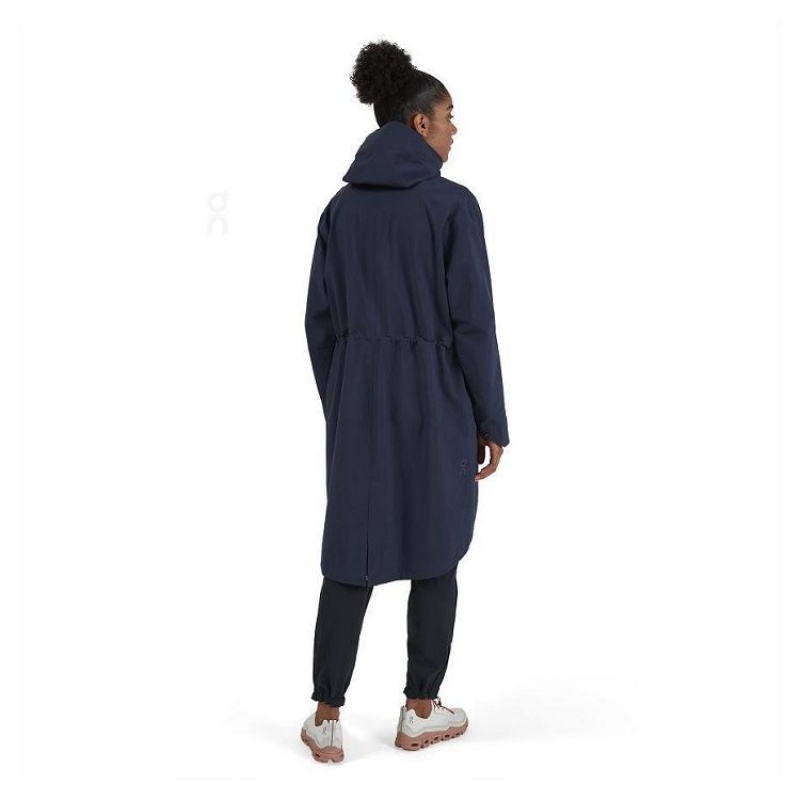 Navy On Cloud Parka Women's Jackets | On_IN8447