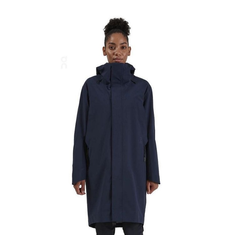 Navy On Cloud Parka Women\'s Jackets | On_IN8447