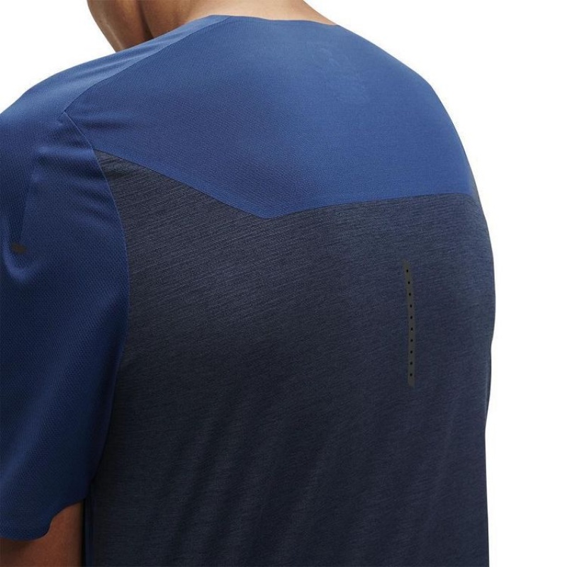 Navy On Cloud Performance-T Men's T Shirts | On_IN9039