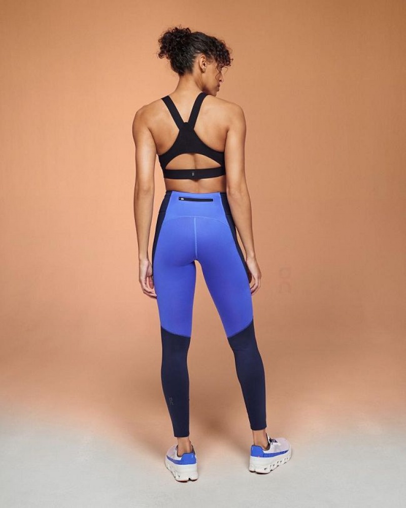 Navy On Cloud Performance Women's Leggings | On_IN8401