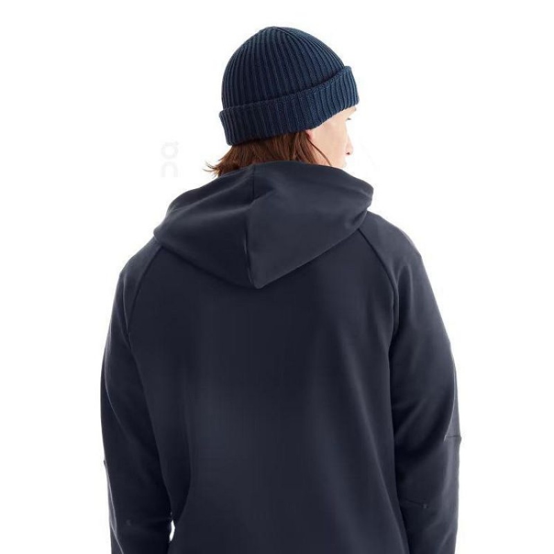 Navy On Cloud Studio Men's Beanie | On_IN9114
