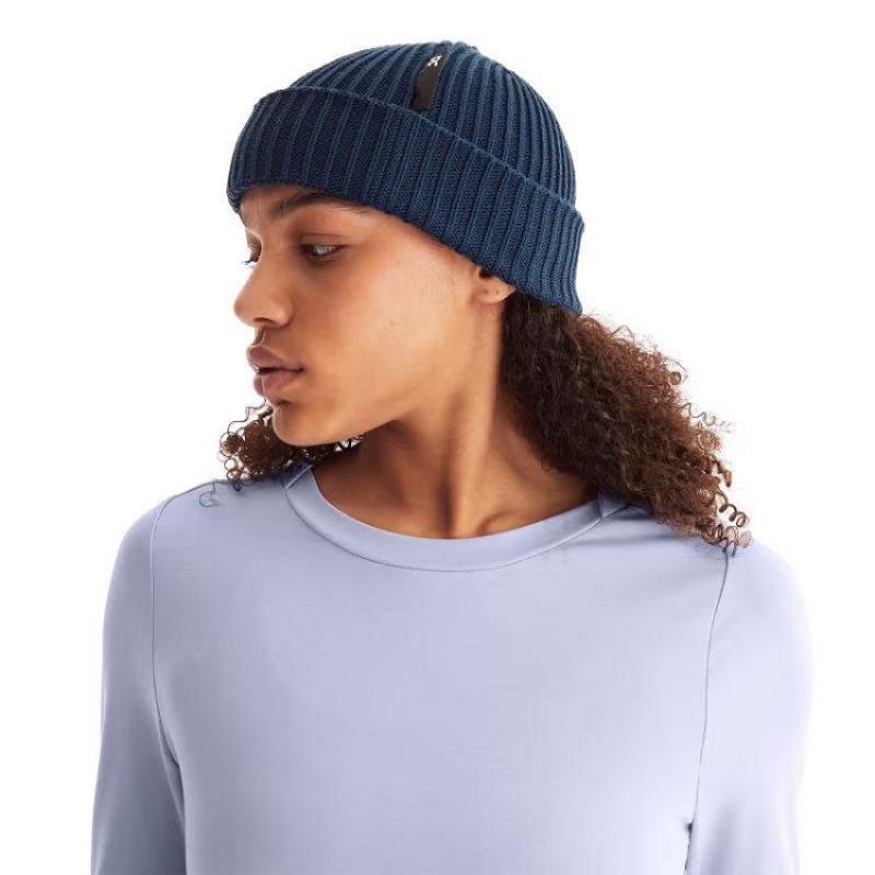 Navy On Cloud Studio Men's Beanie | On_IN9114
