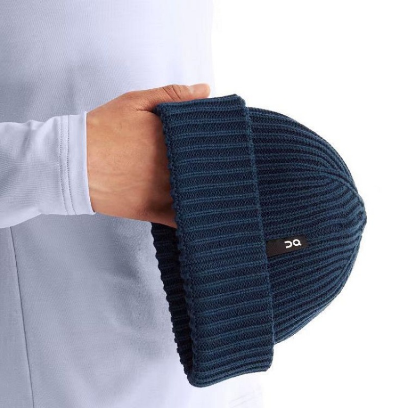 Navy On Cloud Studio Men's Beanie | On_IN9114