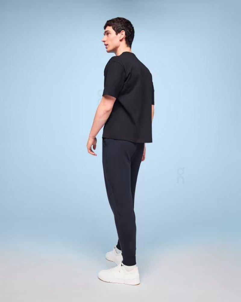 Navy On Cloud Sweat Men's Pants | On_IN8029