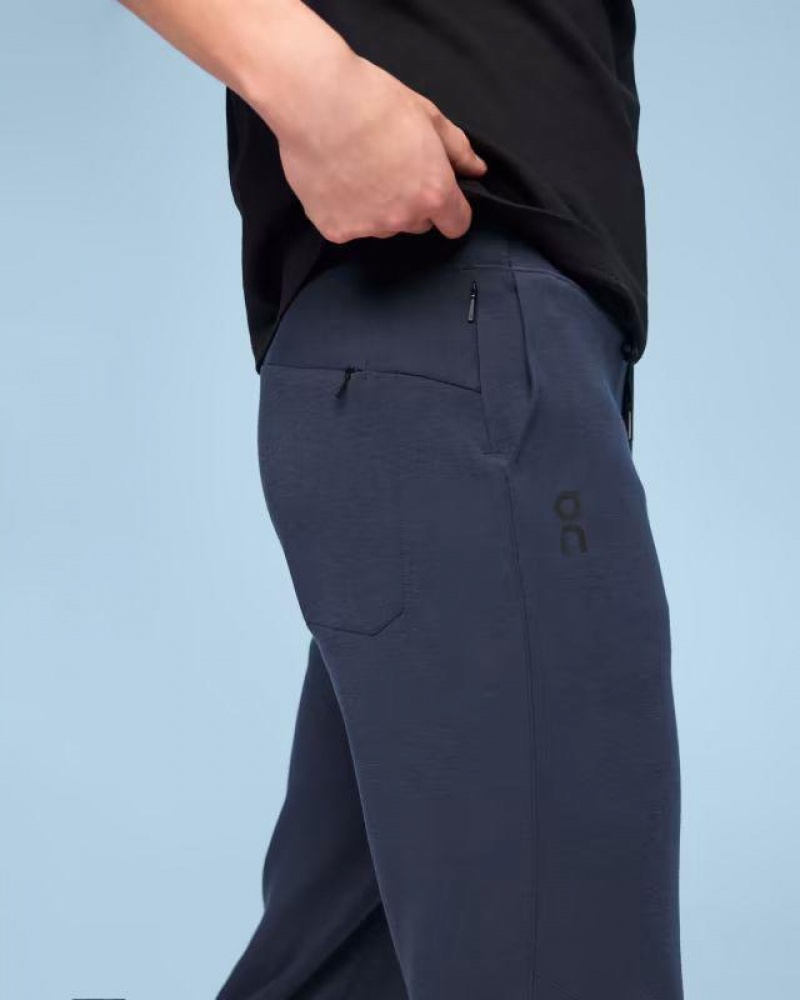 Navy On Cloud Sweat Men's Pants | On_IN8029